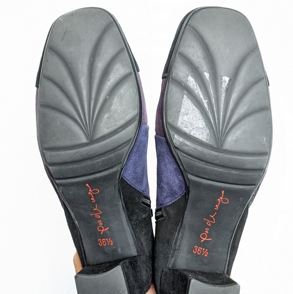 Paolo Linea suede 3 tone ankle boots - Picture 12 of 16